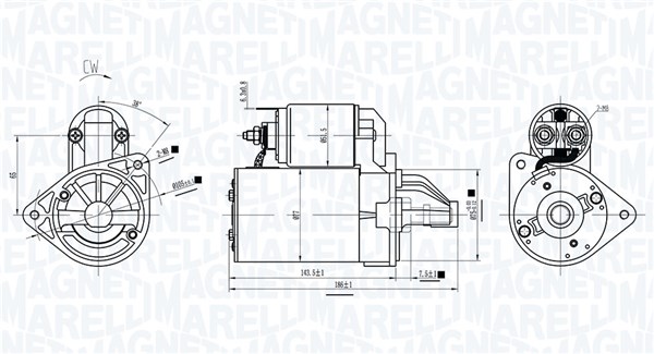 Starter Magneti Marelli 063721718010