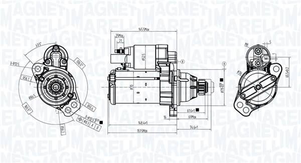 Magneti Marelli Starter 063725696010