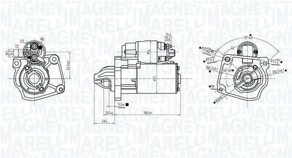 Starter Magneti Marelli 063726281010