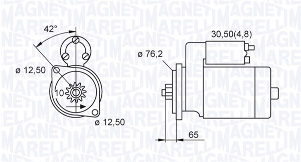 Starter Magneti Marelli 063521230140