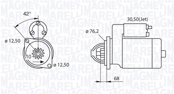 Starter Magneti Marelli 063521250480