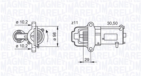 Starter Magneti Marelli 063280027010