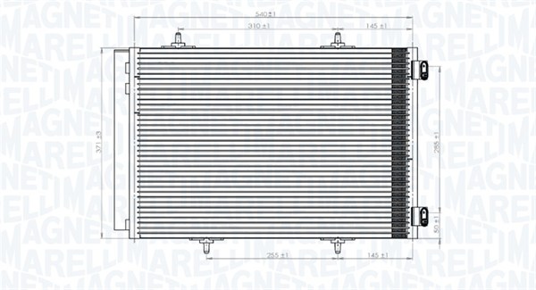 Airco condensor Magneti Marelli 350203822000