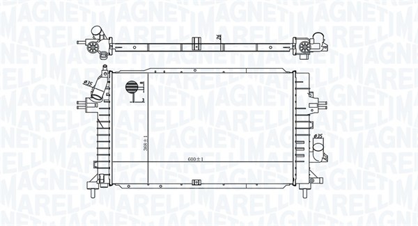 Radiateur Magneti Marelli 350213176100