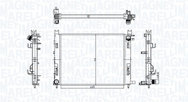 Radiateur Magneti Marelli 350213182100