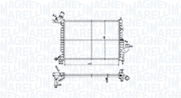 Radiateur Magneti Marelli 350213184500