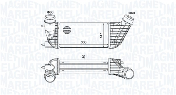 Magneti Marelli Interkoeler 351319204260