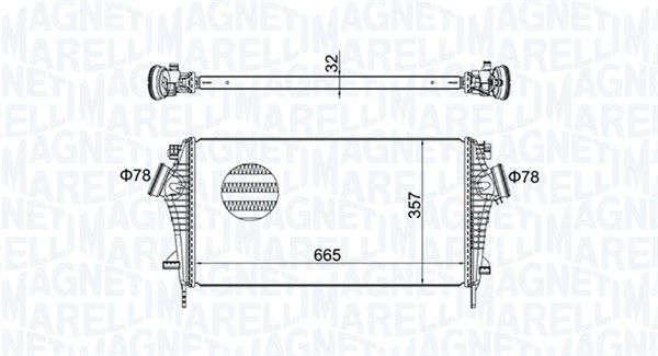 Magneti Marelli Interkoeler 351319204440