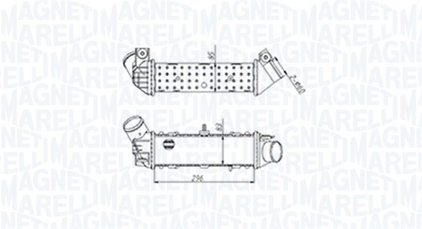 Interkoeler Magneti Marelli 351319204490