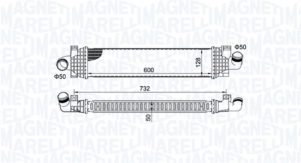 Magneti Marelli Interkoeler 351319204980