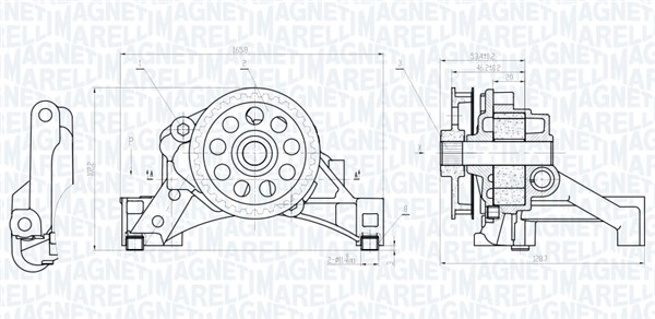 Oliepomp Magneti Marelli 351516000010