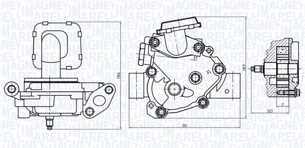 Oliepomp Magneti Marelli 351516000091