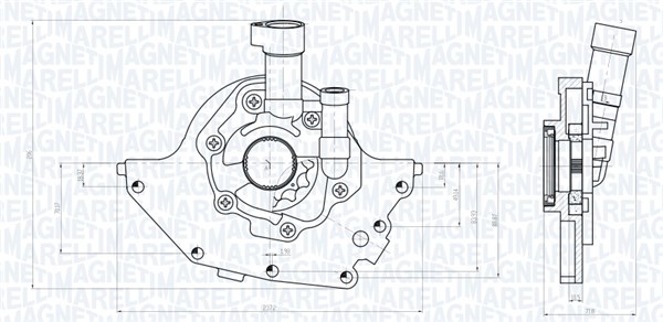 Oliepomp Magneti Marelli 351516000097