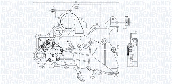 Oliepomp Magneti Marelli 351516000155