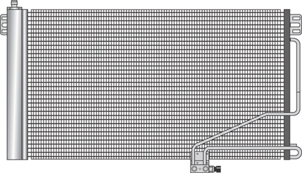 Airco condensor Magneti Marelli 350203374000