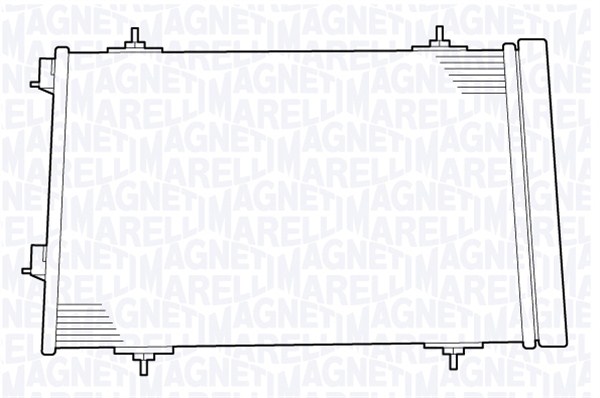 Airco condensor Magneti Marelli 350203636000