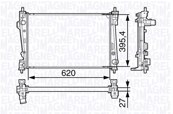 Magneti Marelli Radiateur 350213131200