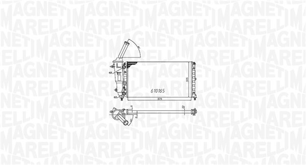 Radiateur Magneti Marelli 350213176000