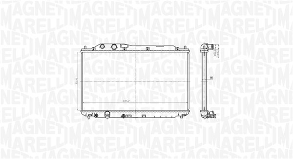 Radiateur Magneti Marelli 350213178700