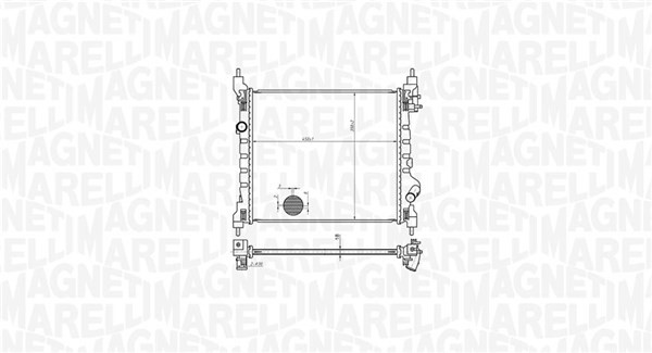 Magneti Marelli Radiateur 350213178800
