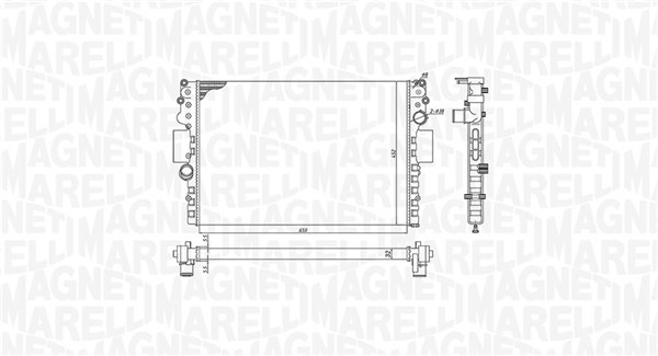 Radiateur Magneti Marelli 350213183800