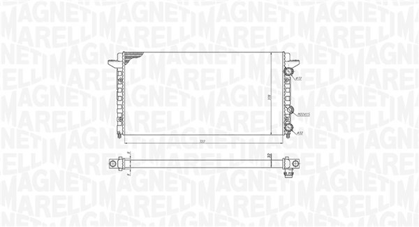 Magneti Marelli Radiateur 350213189200
