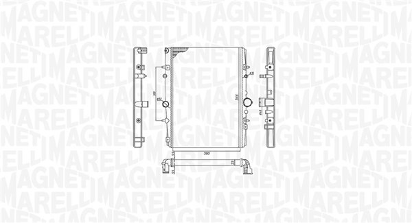 Radiateur Magneti Marelli 350213199400