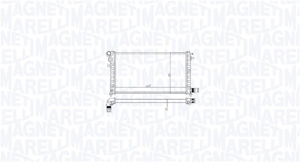 Radiateur Magneti Marelli 350213213200