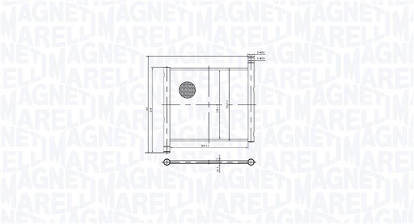 Radiateur Magneti Marelli 350213213700