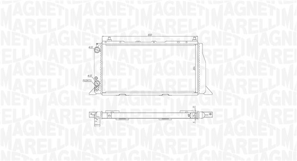 Magneti Marelli Radiateur 350213406000