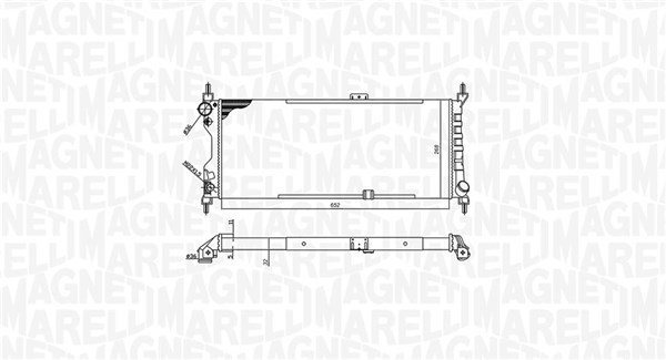 Radiateur Magneti Marelli 350213588000