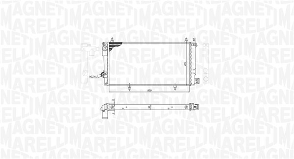 Magneti Marelli Radiateur 350213786000