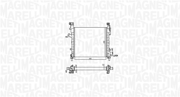 Magneti Marelli Radiateur 350213924000