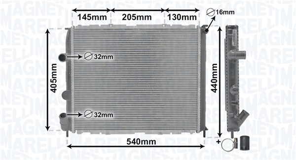 Magneti Marelli Radiateur 350213989000