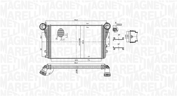 Magneti Marelli Interkoeler 351319204040
