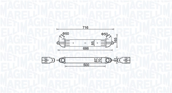 Magneti Marelli Interkoeler 351319204610
