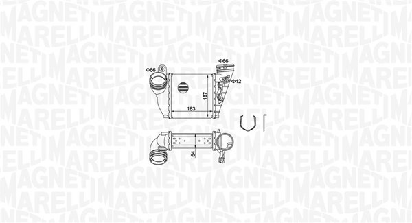 Magneti Marelli Interkoeler 351319204870