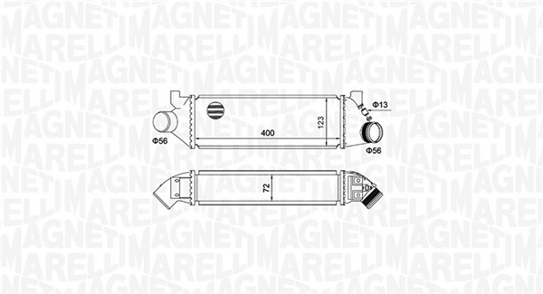 Magneti Marelli Interkoeler 351319204950