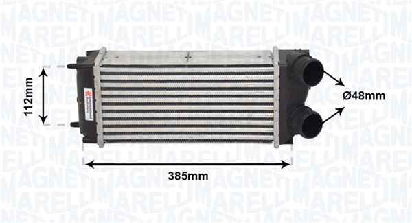 Interkoeler Magneti Marelli 351319205090