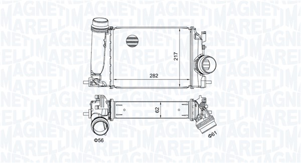 Magneti Marelli Interkoeler 351319205480