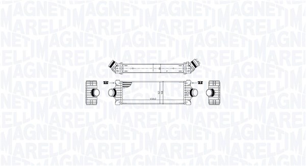 Interkoeler Magneti Marelli 351319206050