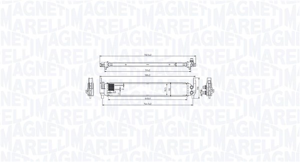 Interkoeler Magneti Marelli 351319206060