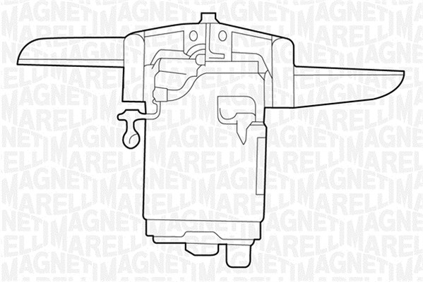 Ventilatorwiel-motorkoeling Magneti Marelli 069422207010
