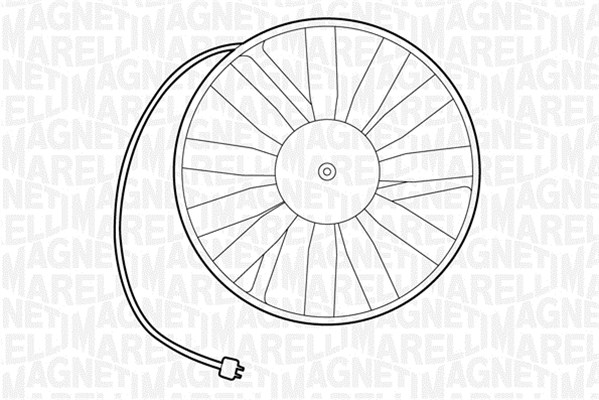 Ventilatorwiel-motorkoeling Magneti Marelli 069422235010