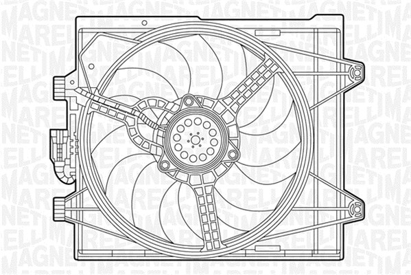 Ventilatorwiel-motorkoeling Magneti Marelli 069422448010