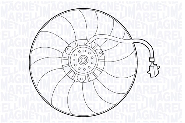 Ventilatorwiel-motorkoeling Magneti Marelli 069422476010
