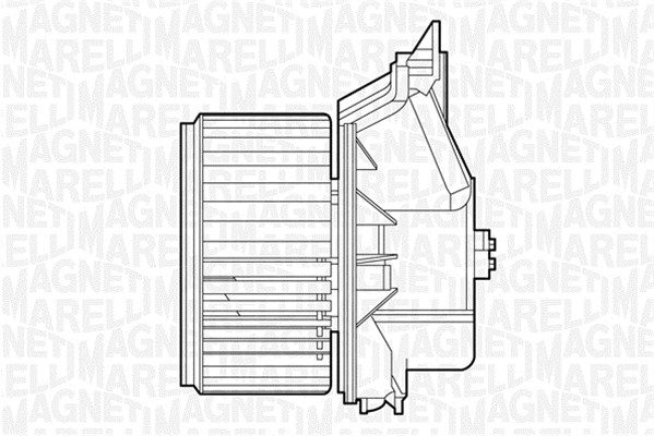 Kachelventilator Magneti Marelli 069412527010