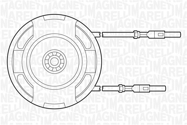 Kachelventilator Magneti Marelli 069401319010