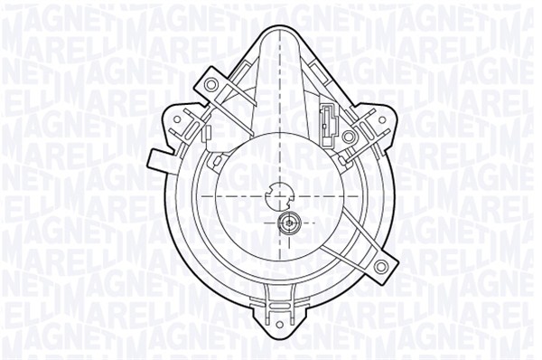 Kachelventilator Magneti Marelli 069412650010