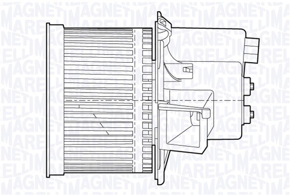 Kachelventilator Magneti Marelli 069412655010